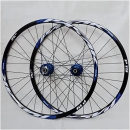 QIUNI Ersatzteiles QIUNI Mountainbike-Räder aus Aluminiumlegierung mit 26 / 27, 5 / 29-Zoll-Felgenscheibenbremsen, geeignet for 7–11 Gänge, in Blau Rennräder, Mountainbikes (Size : 29 INCH)