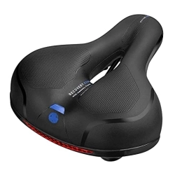 Clicitina Mountainbike-Sitzes Clicitina Seat Bike Cycle Comfort Saddle Mountain Kissen, weiches Kissen, Fahrradkissen, Zubehör für Fahrrad, Laufen, Trinkflasche (2-Blue, One Size)