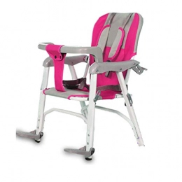 DSAEFG Ersatzteiles DSAEFG Fahrrad Rücksitz mit Armlehne & Zaun für Kinder 2 bis 8 Jahre für Fahrrad und Elektrofahrrad (Farbe : Rosa)