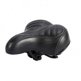 Demeras Mountainbike-Sitzes Fahrradsattel Ultra Soft Cushion City Bike Anti-Rutsch-Dicker Sattel Professioneller Mountainbike-Gel-Sattel Mattschwarzer Sitz