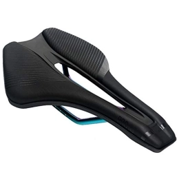 DXDUI Mountainbike-Sitzes Fahrradsitz Gel Fahrradsattel Komfortables Weiches Strapazierfähiges Atmungsaktives Fahrradpolster Mit Ergonomischem Design Für Mountainbike-Faltrad-Rennrad Für Männer Und Frauen, Black 1