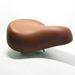 GPWDSN Mountainbike-Sitzes GPWDSN Bicycle Saddle City Bike Saddle Ultra Soft Cushion Thicker Mountain Bike Bicycle Saddle Vintage Brown Brown White Spring Bicycle Saddle