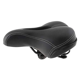 HNZZ Mountainbike-Sitzes HNZZ Weitfahrradsitz Verdicken Fahrrad-Sattel-Sitz Sponge Weiche Einen.Kreislauf.durchmachensattel Einen.Kreislauf.durchmachensattel Cushion (Color : Black)