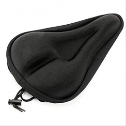 LDPAB Ersatzteiles LDPAB Black Silica Gel Mountain Bike Seat Cover Comfort Cushion Absorbing Shock Bicycle Seat Cover Thickening Saddle  Straight Slot