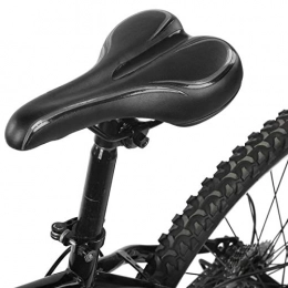 SALUTUYA Ersatzteiles SALUTUYA Hochwertiger Fahrradsattel Robust, geeignet für Mountainbikes(Black, 112 Saddle)