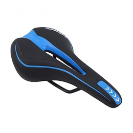 SHUILIANDU Mountainbike-Sitzes SHUILIANDU Gel extra weiches Fahrrad MTB Sattelkissen Fahrrad Hohl Sattel Radfahren Road Mountain Bike Seat Fahrrad Zubehör (Color : Black Blue)