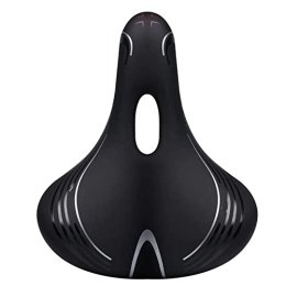 SOLBUM Mountainbike-Sitzes SOLBUM Comfort Bike Seat Mountainbike PVC Sitzkissen reiten atmungsaktives Fahrradsattel Ersatzteile Fahrradsitzkissen