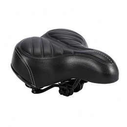 SOONHUA Ersatzteiles SOONHUA Bequemer Fahrradsitz für Frauen - Ersatz Mountain Road Fahrrad Sportlich Soft Pad Sattel Damen für Breiten Großen Hintern (Schwarz)