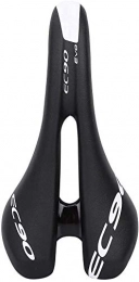 XHUENG Ersatzteiles XHUENG Fahrradsitz Mountain Road Bike Sitzkomfortabler Stoß- Sattel Ersatz Fahrrad Zubehör, Farbe: weiß (Color : Black)