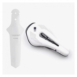 ZHANGQI Ersatzteiles ZHANGQI Jiejie Store Triathlon TT Sattel Fit für Road MTB Cycle Bike Seat Männer Timetrial Mountain Bike Sattel Rennen Sillin Bicicleta Fahrradteil (Color : White)