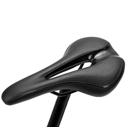 ZONIY Ersatzteiles ZONIY Fahrradsattel Bequemes Mountainbike Weiches, Hohles, Atmungsaktives, Erfrischendes, Wasserdichtes Reitzubehör Fahrradsitz (Color : Black)