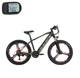 AISHFP Elektrische Mountainbike AISHFP 26 Zoll Adult Electric Mountain Bike, 48V-Lithium-Batterie, Aluminiumlegierung Offroad Elektro-Fahrrad, 21 Geschwindigkeit Magnesium Leichtmetallfelge, A, 80KM