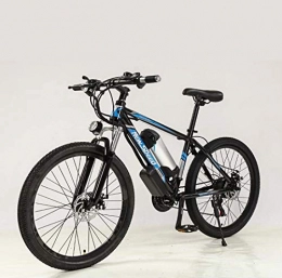 AISHFP Fahrräder AISHFP 26 Zoll Adult Mens Electric Mountain Bike, 48V-Lithium-Batterie City Mountain elektrisches Fahrrad, High-Carbon Steel Suspension E-Bikes, B