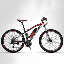 AISHFP Elektrische Mountainbike AISHFP Erwachsene Mountain Electric Bike Herren, 27 Geschwindigkeit Off-Road Elektro-Fahrrad, 250W Elektro-Bikes, 36V-Lithium-Batterie, 27, 5-Zoll-Räder, A, 10AH