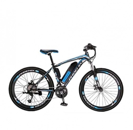 AISHFP Elektrische Mountainbike AISHFP Erwachsene Mountain Electric Bikes, 36V-Lithium-Batterie High-Strength High-Carbon Stahlrahmen Offroad Elektro-Fahrrad, 27-Gang, B, 8AH