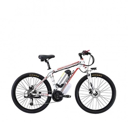 AISHFP Elektrische Mountainbike AISHFP Erwachsene Mountain Electric Bikes, 500W 48V Lithium-Batterie - Aluminiumlegierung Rahmen, 27-Gang Off-Road Elektro-Fahrrad, A, 8AH