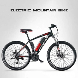 AKEFG Elektrische Mountainbike AKEFG Elektrofahrrad fr Erwachsene, Magnesium-Legierung Ebikes Fahrrder All Terrain, 26" 36V 250W austauschbaren Lithium-Ionen-Akku Mountainbike, fr Herren Outdoor Radfahren trainieren Reise, A