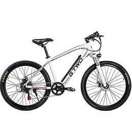 Art Jian Fahrräder Art Jian 27, 5 Zoll Adult Variable Speed ​​Ultra Light Electric Bike, 350W Mountainbike 48V 9.6Ah auswechselbare Lithium-Batterie-elektrisches Fahrrad