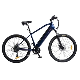 CARPAT SPORT Elektrische Mountainbike CARPAT SPORT E-Bike elektrisch unterstützt 27, 5 Zoll mit Heckmotor 250W Akku 36V / 10, 6Ah 8 Aluminium Gänge, Microshift Ausstattung E-Mountainbike E-Bikes für Herren | Frauen | Jugend (Blau | Rot)