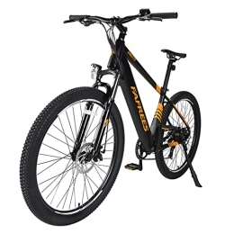 Chusui 27,5 Zoll Elektrisches Mountainbike Power Assisted Electric Bike E Bike für Erwachsene mit 36V 10AH Batterie 80-100km Reichweite