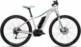 Cube Access WLS Hybrid Pro 400 29R Womens Mountain eBike 2016 (Gre: 19", Farbe: whitenbluenflashred)