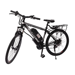 Lightakai Fahrräder E-Bike 26 Zoll E-Mountainbike 250W Motor 25 km / h und 21-Gang Elektrofahrrad Abnehmbarem 48V / 10AH Lithium-Akku Mit LCD-Display und Schutzblech für Damen & Herren(Tragfähigkeit 130 kg)