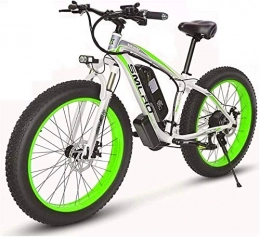 WJSWD Elektrische Mountainbike Electric Snow Bike, Elektrische Fahrräder, Schnee Fahrräder / Mountainbikes, 48V 1000W Motor, 17.5AH Lithium-Batterie, Elektro-Fahrrad, 26-Zoll-E-Fat Tire Fahrrad Lithium Battery Beach Cruiser für Erw