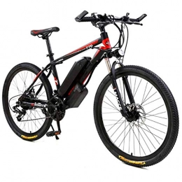 Amantiy Elektrische Mountainbike Elektrisches Mountainbike, 26" Electric Mountain Bike With36v 8AH 250W Lithium-Ionen-Akku Dual-Scheibenbremsen for Herren Outdoor Radfahren trainieren Reise Und Commuting Elektrisches kraftvolles Fahr