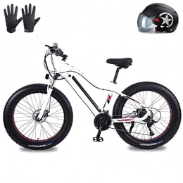 Amantiy Elektrische Mountainbike Elektrisches Mountainbike, Bicicleta de Montaña Eléctrica Fat Tire Para AdultOS, Bicicletas de Nieve 48V 20AH Li-Batterie 1500W, Bicicleta de Playa de Aleación de Aluminio de 27 Velocidades, Ruedas de