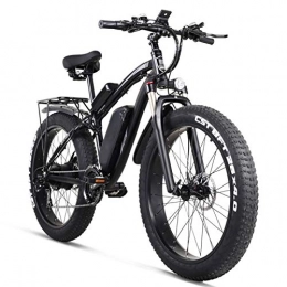 Amantiy Elektrische Mountainbike Elektrisches Mountainbike, Elektro-Bike 1000W Elektro Fat Bike Beach Bike Cruiser Elektro-Fahrrad 48V17ah E-Bike Mountain Bike 26" X 4.0 Fat Tire geeignet for verschiedene Roads Safe und wasserdicht E