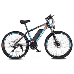 Amantiy Fahrräder Elektrisches Mountainbike, Elektroräder for Erwachsene Elektro-Mountainbike 21-Gang 36V 8Ah Lithium-Batterie E-Bike mit 26" Speichenrad Big Reifen und 250W Motor for Strand Schnee Gravel Regen-E-Bikin