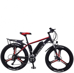 Green y Elektrische Mountainbike Green y Elektrofahrräder, Super Portable Power und Mountain E-Bikes für Erwachsene. 26"36V 350W.(Color:rot, Size:10Ah70Km)