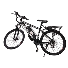 HaroldDol Elektrische Mountainbike HaroldDol 26 Zoll E-Bike. 21-Gäng Elektrofahrrad Mountainbike, Pedelec mit Verstellbare Getriebe Abnehmbare Batteriebox 250W (Weiß)