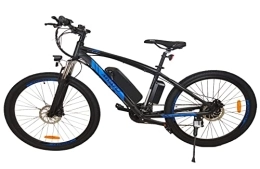 Irypulse Elektrische Mountainbike Irypulse E-Mountainbike Herren Elektrofahrrad 27.5 Zoll Damen E-Bike Elektrische Fiets Klappräder 36V 10Ah Iithium Batterie Doble Suspension LCD-Bildschirm Flacher Boden Unisex(Schwarz)