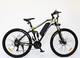 Italia Power Elektrische Mountainbike Italia Power Unisex Adulto Off Grid, SHUNGITE, Elektrofahrrad Mountain Bike, Erwachsene, Schwarz, M Bicicletta elettrica, M