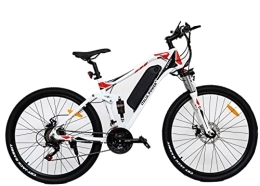 Italia Power Elektrische Mountainbike Italia Power Unisex Adulto Off Grid, SHUNGITE, Elektrofahrrad Mountain Bike, Erwachsene, Weiß, M Bicicletta elettrica, M