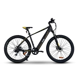 Jeep E-Bikes Elektrische Mountainbike Jeep Mountain E-Bike MHR 7000, 27, 5" Laufräder, Shimano 7-Gang Kettenschaltung, black