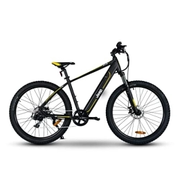 Jeep Elektrische Mountainbike Jeep Mountain E-Bike MHR 7000, 27, 5" Laufräder, Shimano 7-Gang Kettenschaltung, black