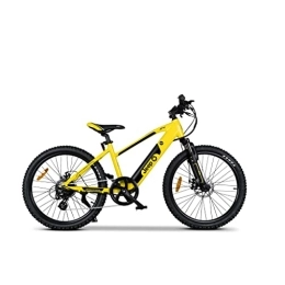 Jeep Fahrräder Jeep Teen E-Bike TR 7002, 24 Zoll Laufräder, 7-Gang Shimano Kettenschaltung, Yellow