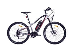 JOBOBIKE 27,5 Zoll Mountain-E-Bike 250W|36V Mittelmotor 95Nm Hydraulische Scheibenbremse 10-Gang-Schaltung männliches und weibliches Mountain-Bikes (Rot)