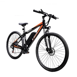 JPQ Elektrische Mountainbike JPQ Elektrisches Fahrrad for Erwachsene Stadt Rasierer Moped Elektrische Fahrrad Frauen 3 6V 10AH. Abnehmbare Batterie 35miles-Bereich, max 2 0mph, Tragbares Pendeln mit Ebike mit Ladegerät