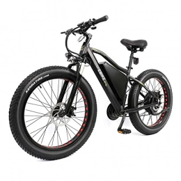 LIU Elektrische Mountainbike liu Elektrofahrrad Erwachsene 2000W 60v 26' Fat 35 Mph Elektrisches Pendlerfahrrad Elektrisches Mountainbike Professionelles 21-Gang- Getriebe mit abnehmbarem 18ah- Akku Ebike (Farbe : Schwarz)