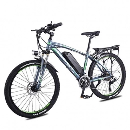 LZMXMYS Fahrräder LZMXMYS Elektrisches Fahrrad, 26" Electric Mountain Bike for Erwachsene, 350W E-Bike mit 36V 13Ah Lithium-Ionen-Batterie for Erwachsene, Profi 27 Speed Transmission Gears (Color : Green)