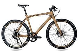 NAEC Elektrische Mountainbike NAEC 28 Zoll eBike Pedelec Urban Damen und Herren eTWO ALIVIO 9G Reichweite bis 80km Modular Weltneuheit 53cm Hand Made in DE Wood Layer Limited Edition