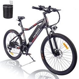 Fafrees Elektrische Mountainbike Offiziell ] Fafress F100 Ebike Mountainbike 26 Zoll Herren E-Bike Damen mit 48V / 11, 6A Akku Elektrofahrrad 7-Gänge Shimano 25km / h+, Pedelec Electric Fahrrad 150 kg Belastung Wasserdicht IP65