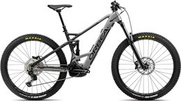 Orbea Elektrische Mountainbike ORBEA Wild FS H30 500Wh Bosch Fullsuspension Elektro Mountain Bike (S-M / 40.6cm, Speed Silver / Black)