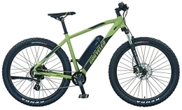 Prophete Elektrische Mountainbike Prophete Graveler E-MTB 22.ESM.20 | E-Bike Erwachsene Herren / Damen / Unisex | Pedelec Mountainbike 27, 5" | BLAUPUNKT Hinterradmotor | olivgrün matt