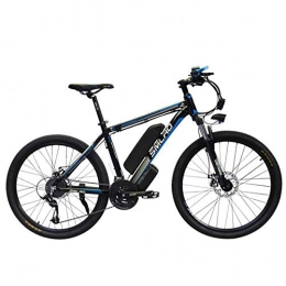 Qinmo Elektrische Mountainbike Qinmo Elektro-Fahrrad, Elektro-City Bike 26 '' E-Bike Abnehmbare 48V / 10Ah Lithium-Ionen-Akku 21-Level-Shift-Assisted Mountain Bike Dual Disc Bremsen DREI Arbeitsmodi Fahrrad for Commuting