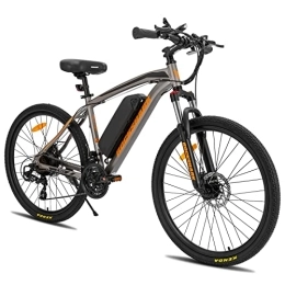 ROCKSHARK Elektrische Mountainbike ROCKSHARK HILAND E-Bike Elektrofahrrad Mountainbike 250W Motor, 26 Zoll Mountain Bike für Damen und Herren Shimano 21 Gang Scheibenbremse Federgabel mit 36V 10.4Ah Lithium-Akku