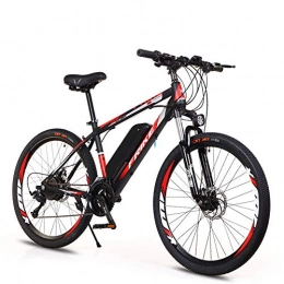 S HOME Stilvolles 26-Zoll-Mountainbike mit elektrischer Lithiumbatterie, Elektrofahrrad, Fahrrad, Erwachsenenfahrrad, Elektrofahrrad für Erwachsene, Herrenfahrrad(Color:A)